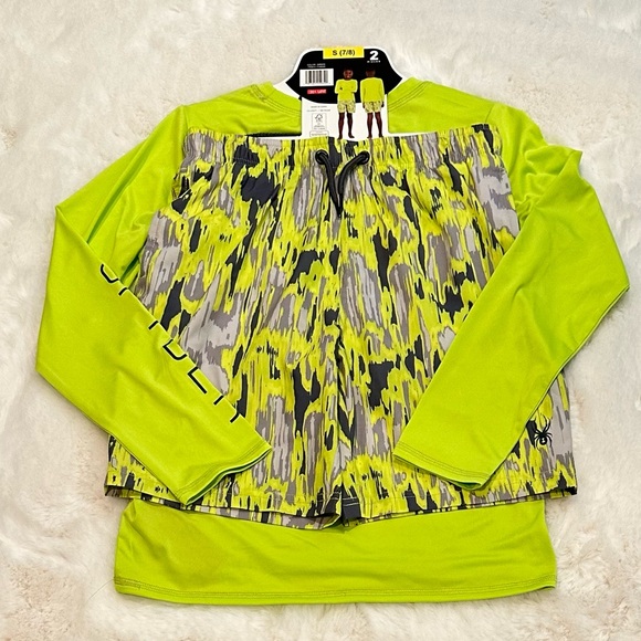 Spyder Youth 2-piece Swim Set - Picture 9 of 9